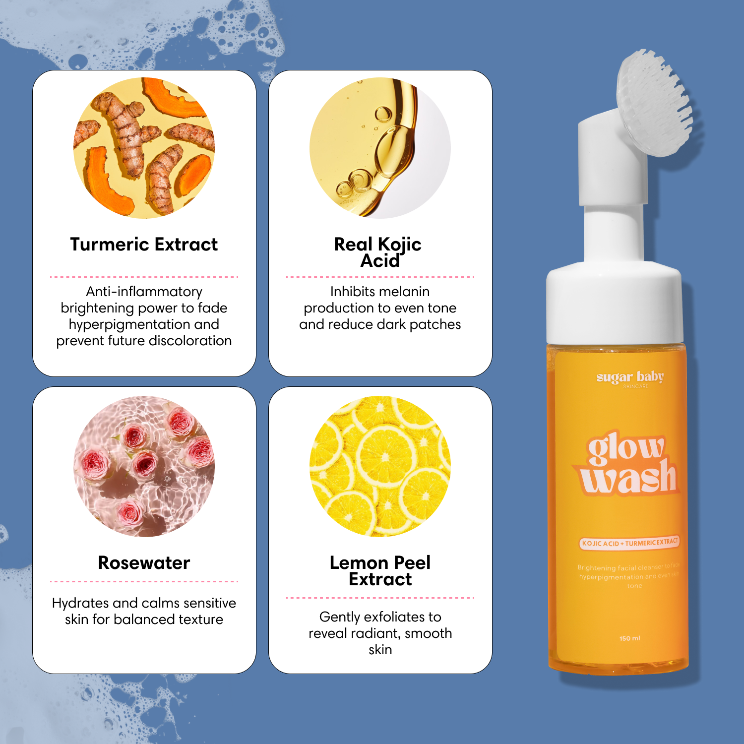 VIRAL Turmeric & Kojic Acid Glow Wash