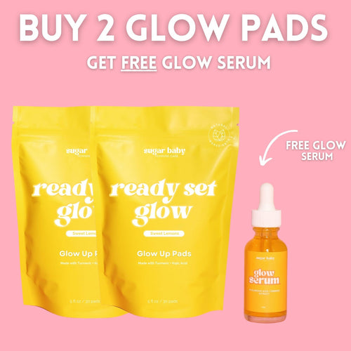 Buy 2 Glow Up Pads + FREE Glow Serum