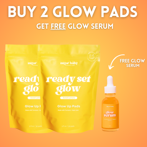 2 Glow Up Pads + FREE Glow Serum