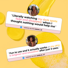 Brightening Duo – Glow Bubble Mask & Wash for Dark Spots