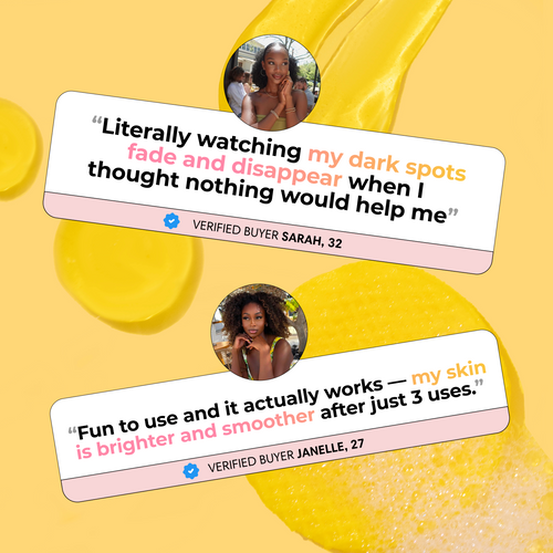 Brightening Duo – Glow Bubble Mask & Wash for Dark Spots