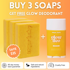 Brightening Lemon Turmeric & Kojic Acid Soap (Buy 3 Soap Get FREE Glow Deo)