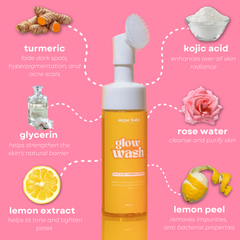 2 Glow Wash + FREE Glow Serum