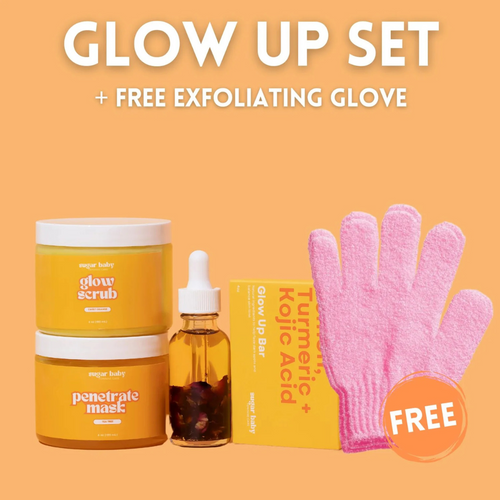 Glow Up Set  + Free Exfoliating Gloves
