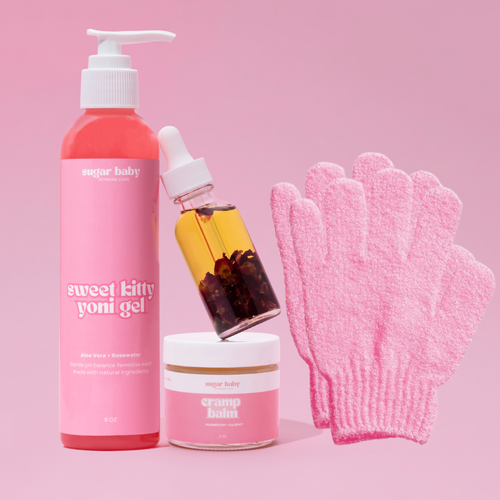 PMS Care Kit + FREE Exfoliating Gloves