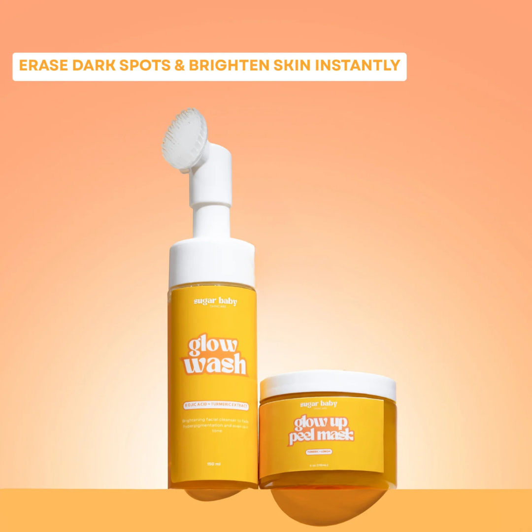 Glow Wash + Glow Peel Mask