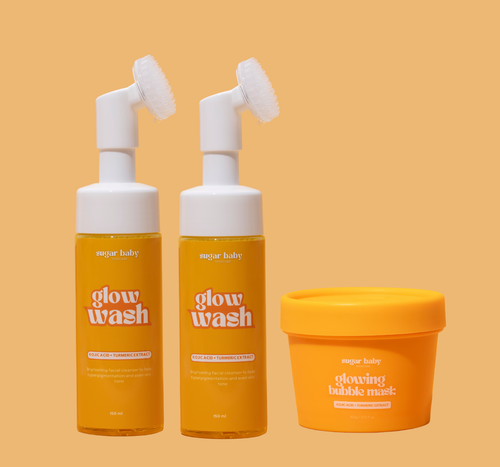 Viral Turmeric Glow Wash + FREE Bubble Mask Duo